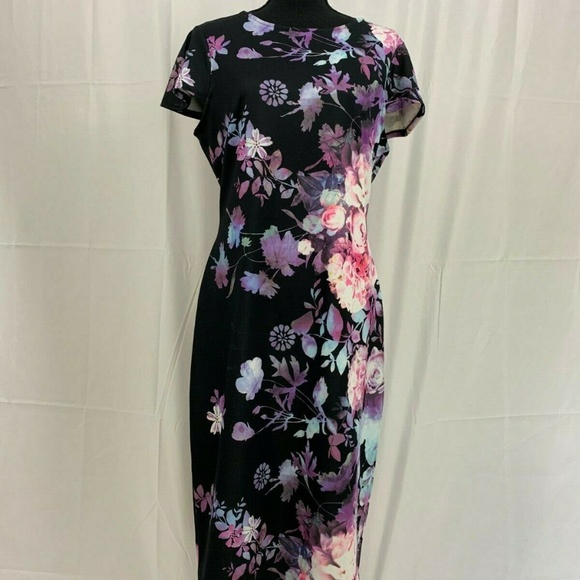 New York & Company Dresses & Skirts - NY&C Stretch Short Sleeve Blossom Floral Dress